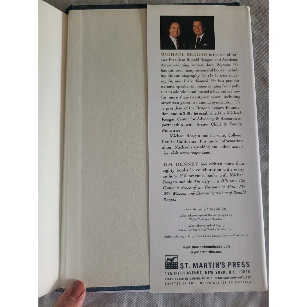SIGNED book- The new Reagan Revolution‎